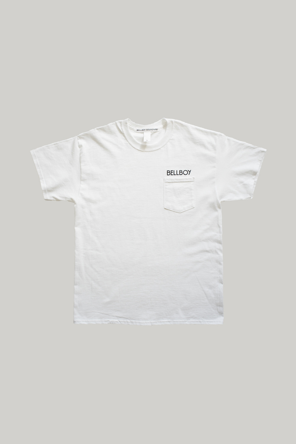 BELLBOY Pocket T-Shirts - White 티셔츠, 워시드 헤비웨이트 티셔츠, 옥스포드셔츠, 버튼다운셔츠, 메신저백, 캔버스백